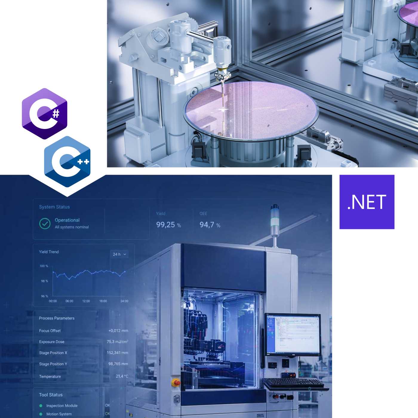 Modern software solutions for precision semiconductor and inspection systems moderne Halbleiteranlage für präzise Halbleitertechnik | Qwasaa