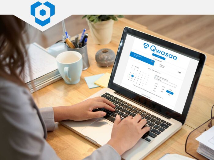 Qwasaa appointment booking page Terminbuchungsseite von Qwasaa