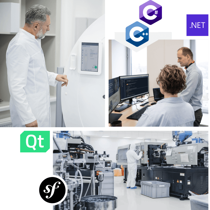 Softwareentwicklung für Medizintechnik Automatisierung und industrielle Gerätesoftware mit Qt .NET und C++ | Qwasaa Softwareentwicklung für geschäftskritische Geräte Medizintechnik und Automatisierung mit Qt .NET C++ und Symfony