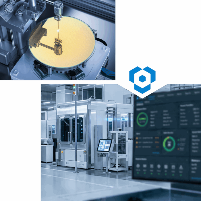 Softwareentwicklung für Halbleiterindustrie und Prozessdigitalisierung | Qwasaa Softwareentwicklung für die Halbleiterindustrie mit Prozessdigitalisierung Maschinensteuerung und vernetzten Produktionssystemen von Qwasaa