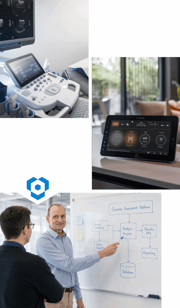 Maßgeschneiderte Digitallösungen für Industrie-Software | Qwasaa Qwasaa schafft Klarheit über Softwarearchitektur Abhängigkeiten und Modernisierungsschritte in geschäftskritischen Systemen